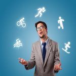 person-juggle-with-hobbies-concept